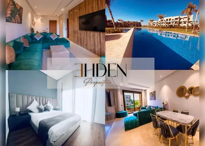 Ehden Properties - Appt Luxueux Dans La Residence Golfique Prestigia Argan